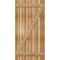 Ekena Millwork Spaced Board-n-Batten Shutters w/Z-Bar, Rough Sawn Western Red Cedar, 28 7/8W x 58H, PR RBS06Z29X058RWR - alternate 2